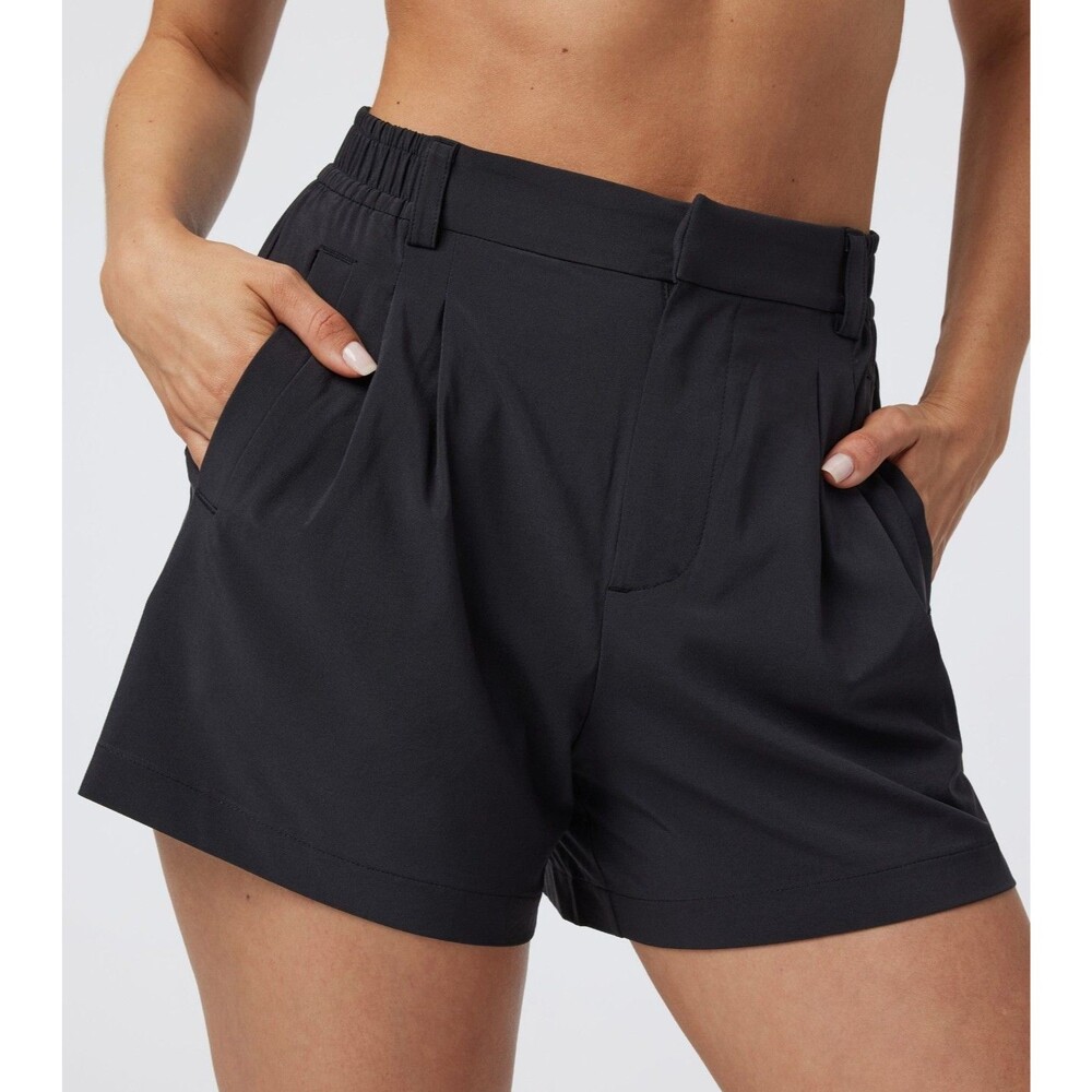NEW VUORI Villa Trouser Shorts Womens XL Black